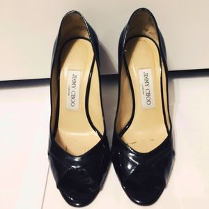 Jimmy Choo Peep Toe Heels